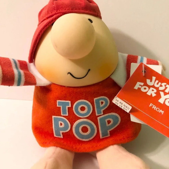 Vintage 1994 American Greetings Ziggy Top Pop Fathers Day Plush Soft Doll - Picture 2 of 13